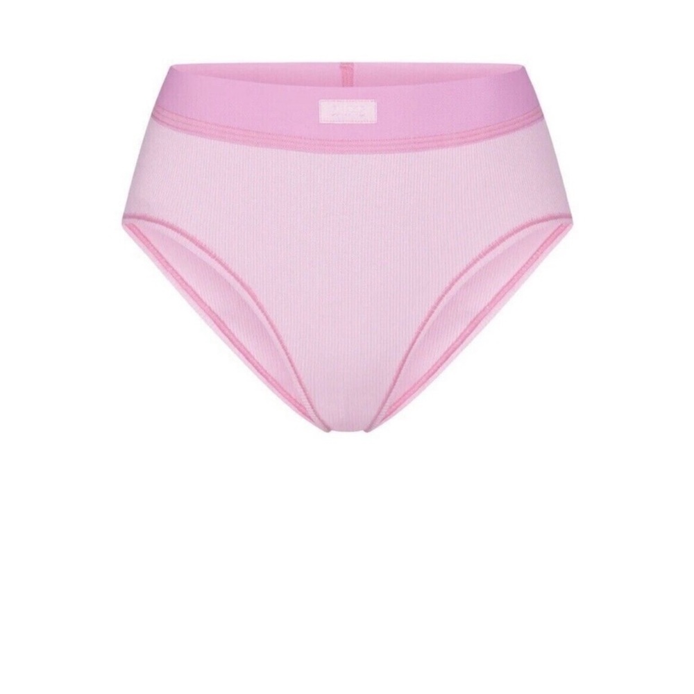 SKIMS BRIEF BUBBLEGUM NWT XS
